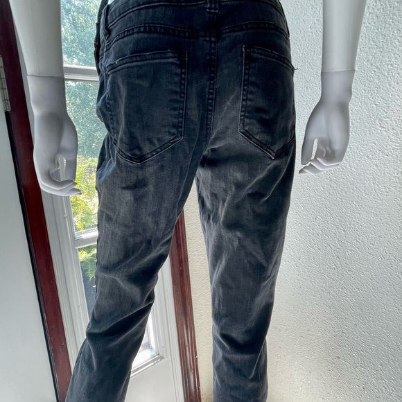 Almost Famous Distressed Overalls - Picture 9 of 13